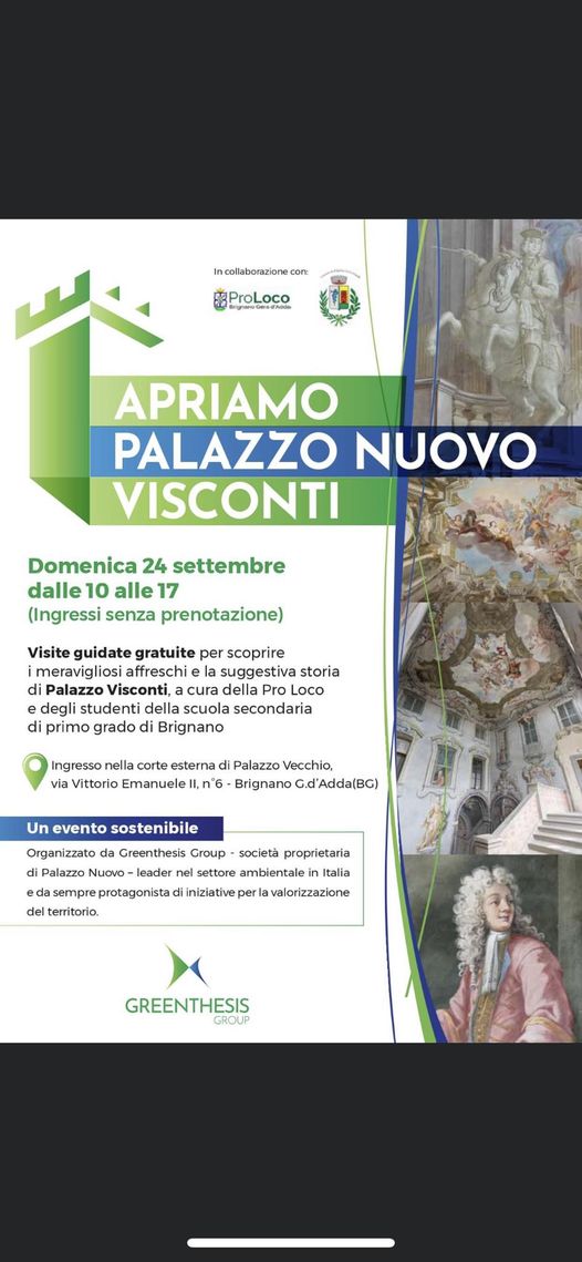 Apriamo Palazzo Nuovo Visconti