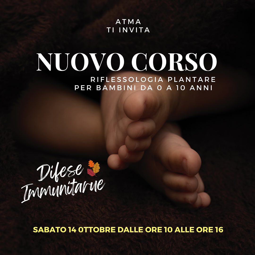 Corso di Riflessologia Plantare per Bambini – ATMA