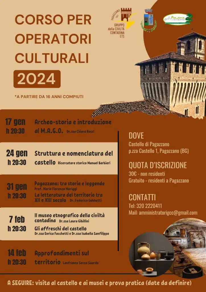 Corso per Oratori Culturali – Castello di Pagazzano
