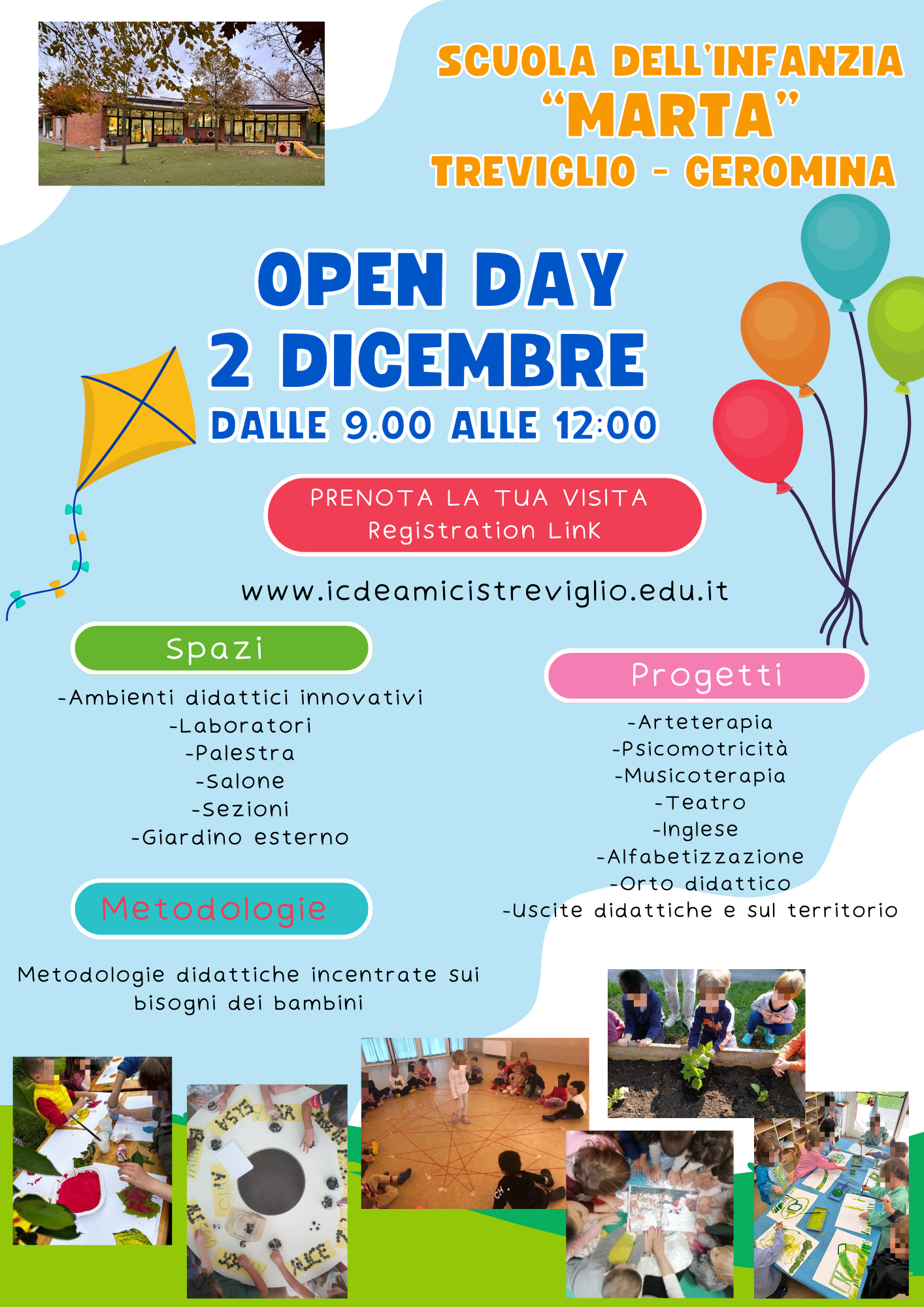 Open Day Scuola Dell’Infanzia “Marta”