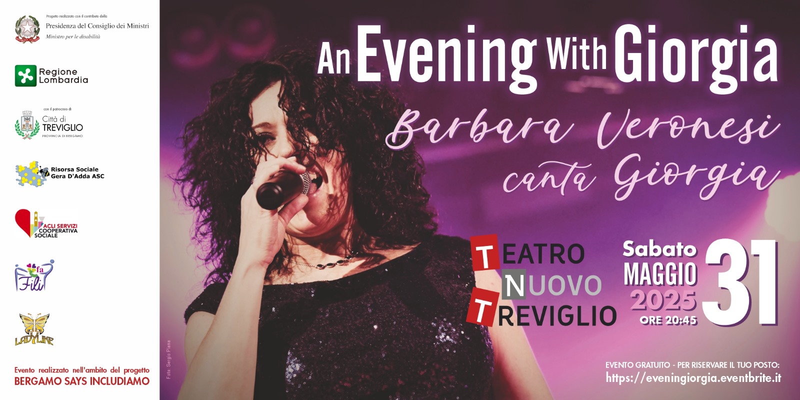 AN EVENING WITH GIORGIA